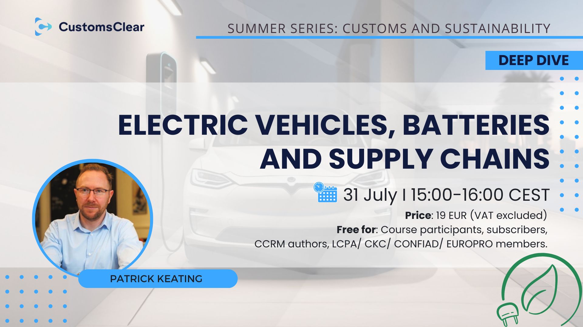 Electric vehicles, batteries and supply chains