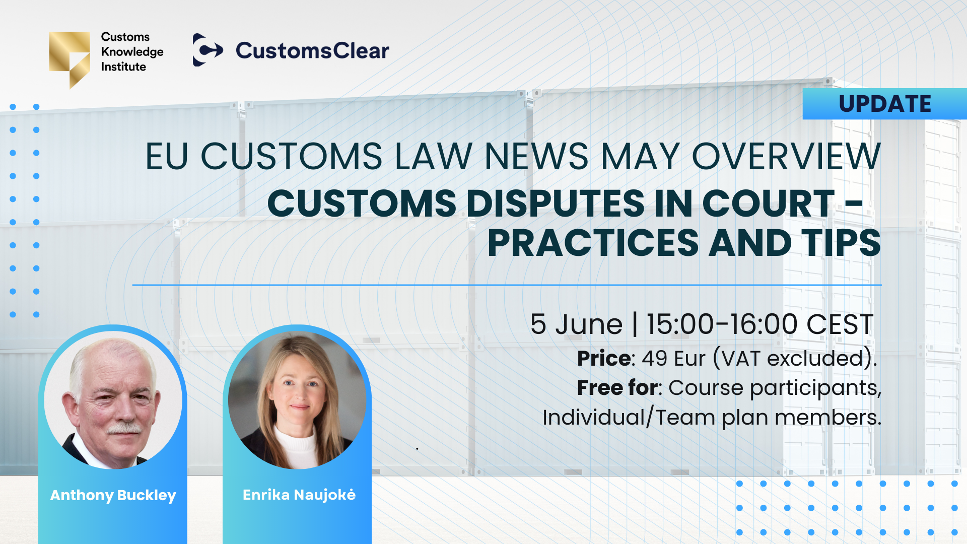 EU customs law news overview: May 2025