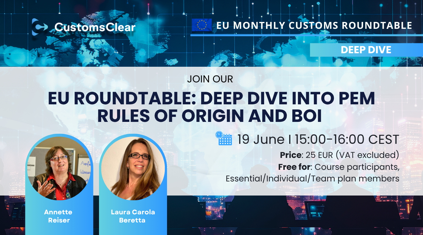 EU roundtable: deep dive into PEM rules of origin and BOI